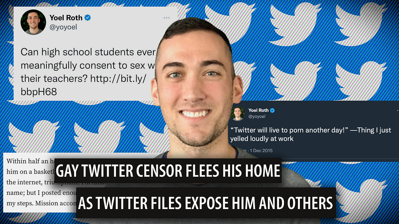 Ex-Twitter Censor is Forced to FLEE HIS HOME As Twitter Leaks Expose Him and Others