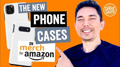 How to create Phone Cases on Merch by Amazon. Quick look & review of the new print on demand cases.