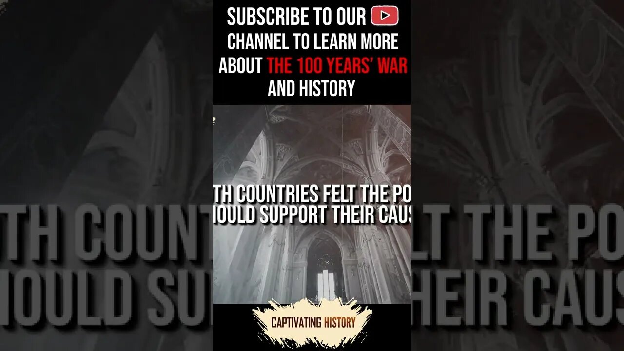 What Was the Catholic Church’s Position in the Hundred Years' War? #shorts