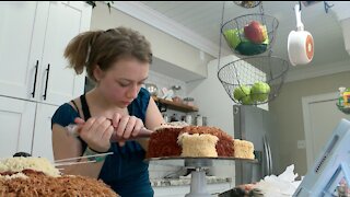 Teen cake art phenom baking up a storm