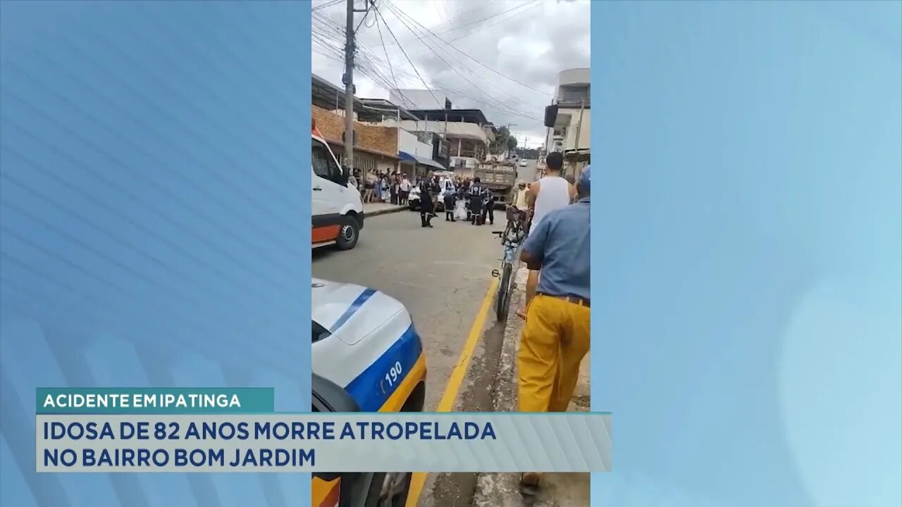 Acidente em Ipatinga: Idosa de 82 Anos Morre Atropelada no Bairro Bom Jardim.