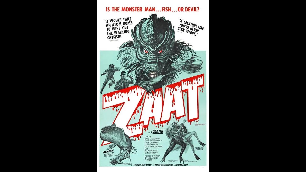 70s HORROR MOVIE - ZAAT (1971) - Hilariously awful or just plain bad?