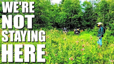 We Failed HARD at Moto Camping...