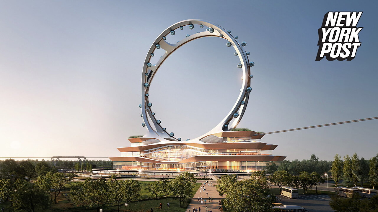 Bizarre, 591-foot spokeless Ferris wheel coming to South Korea