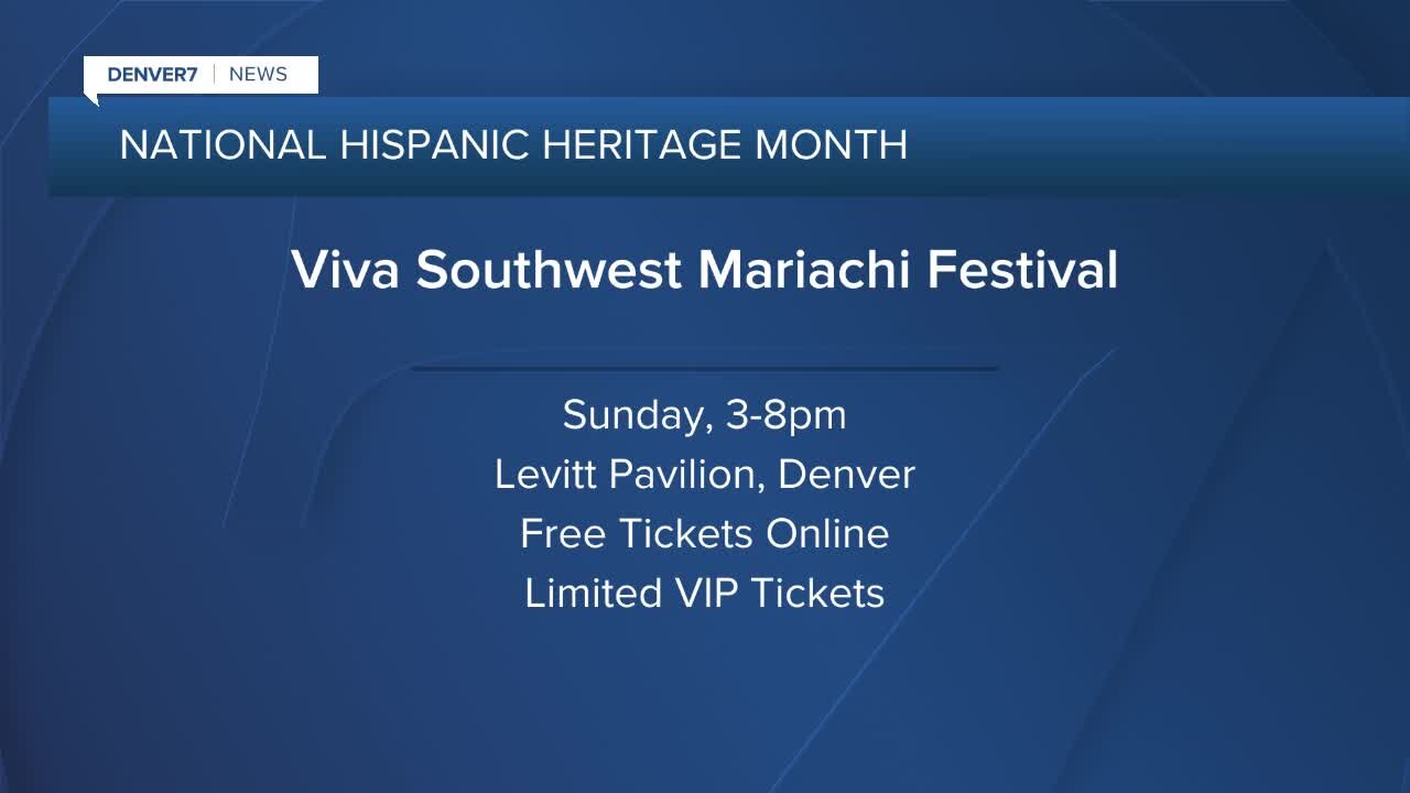 Via Southwest Mariachi Festival starts at 3pm Sunday