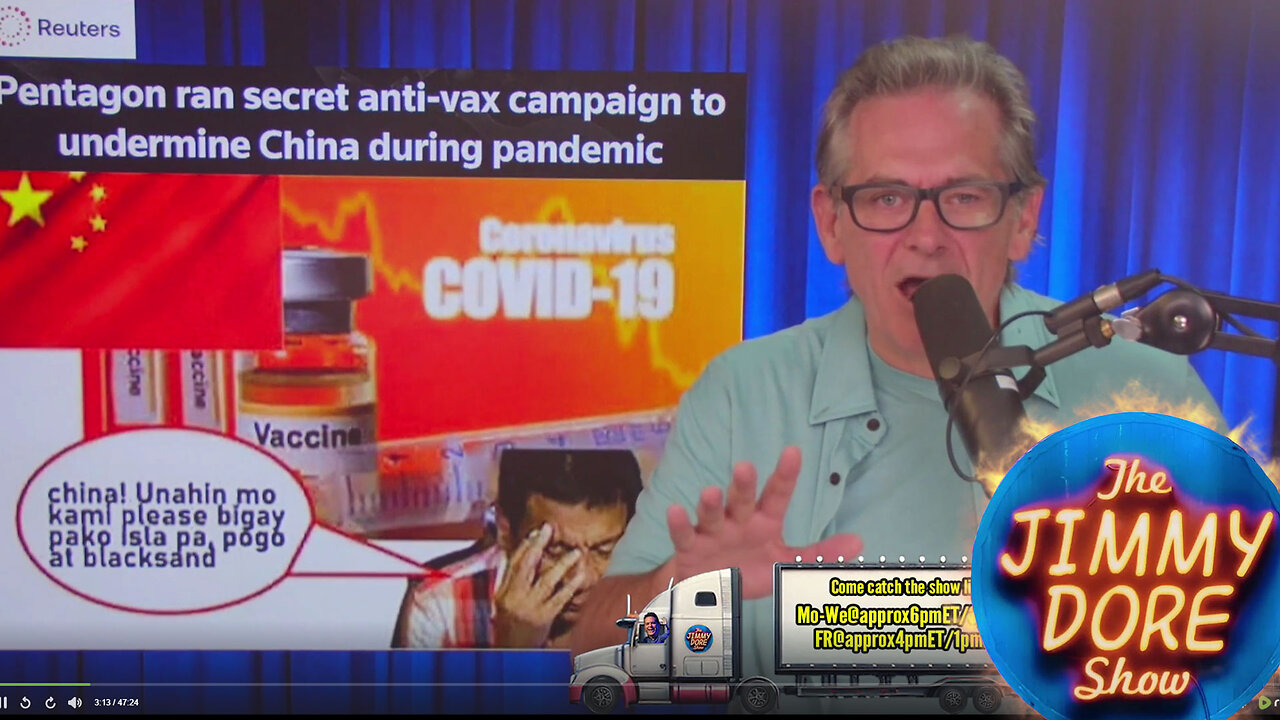 Secret Pentagon operation aimed to discredit China's pandemic response▮The Jimmy Dore Show