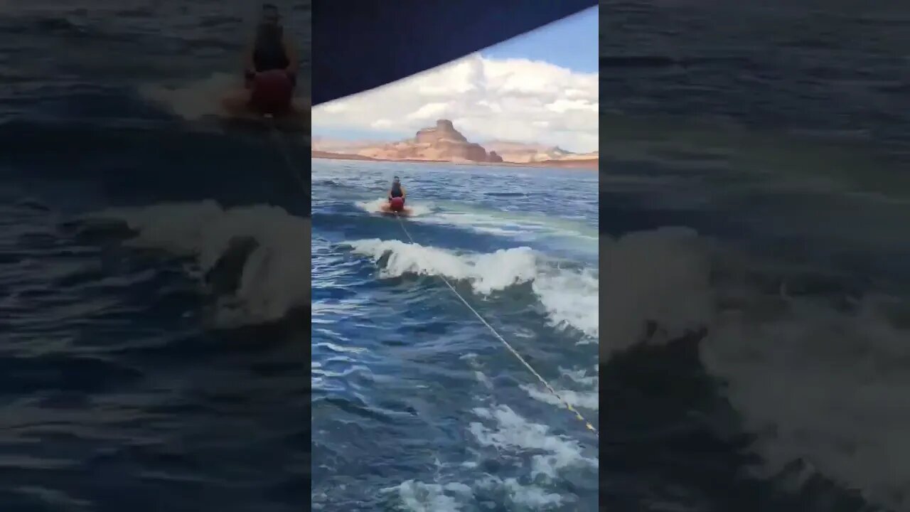 Boating on Lake Powell