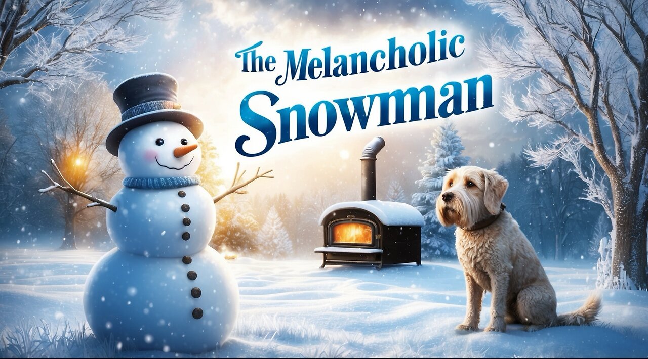 "The Melancholic SNOWMAN: A Winter Tale | Seasonal Change and the Beauty of Childhood Joy