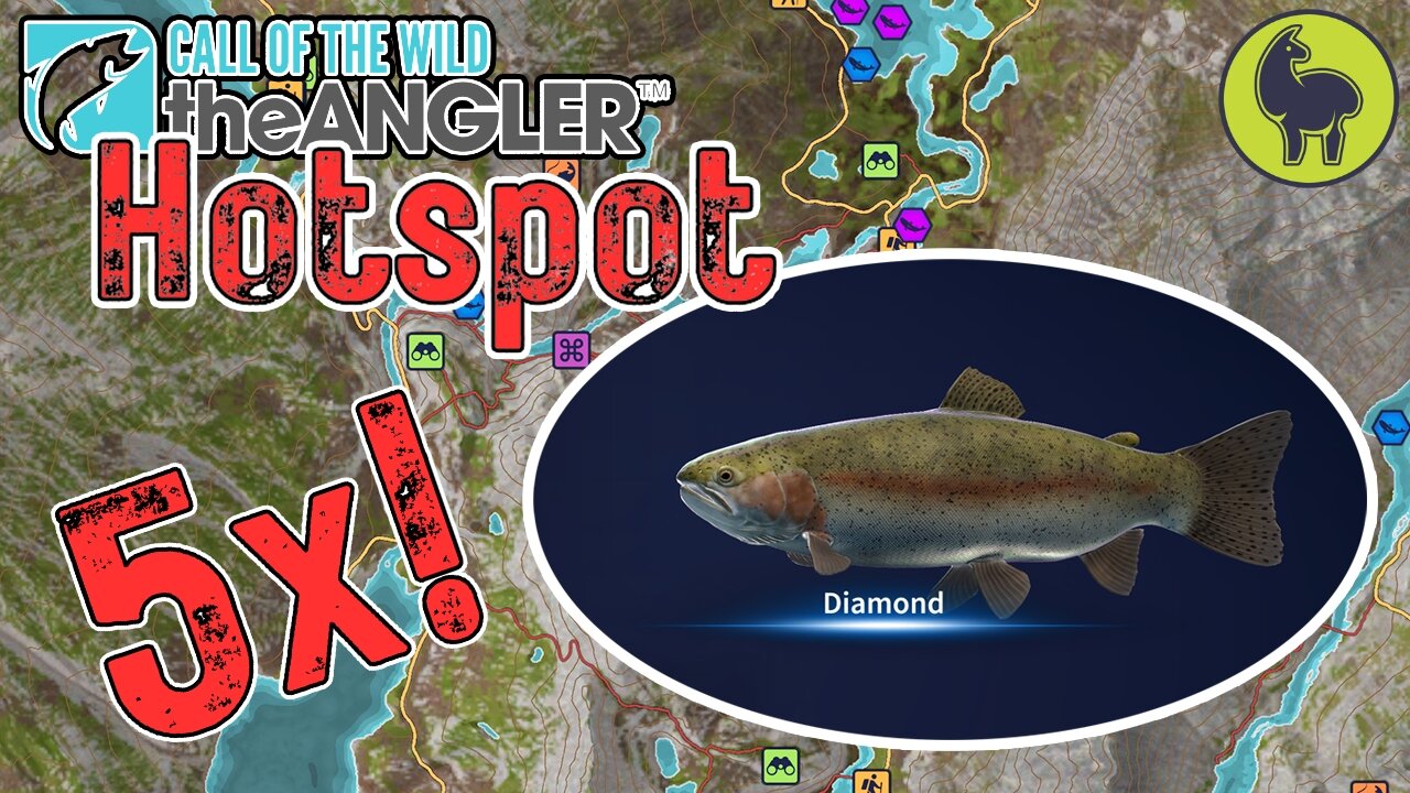 5x Diamond Rainbow Trout HOTSPOT | Call of the Wild: The Angler (PS5 4K)