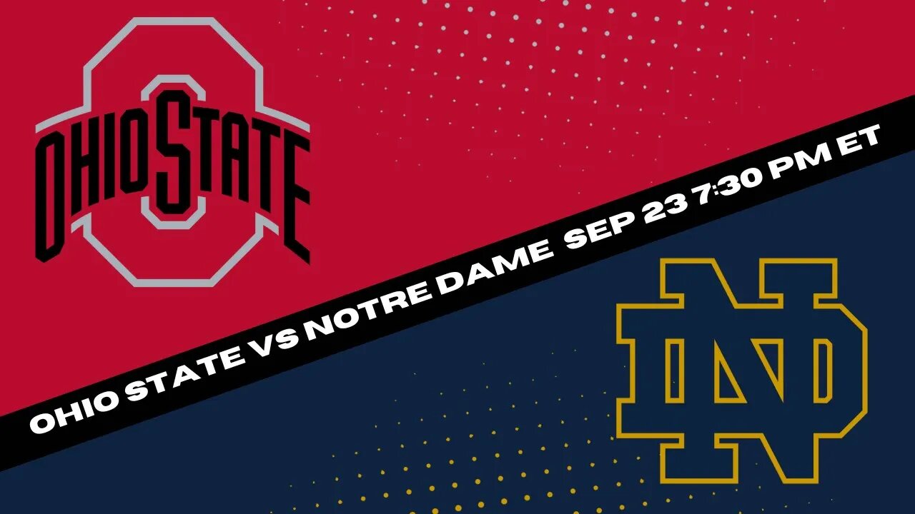 Ohio State Buckeyes vs Notre Dame Fighting Irish Prediction and Picks {Football Best Bet 9-23-23}