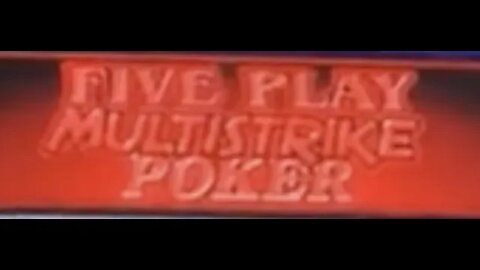 Five Play Multistrike #VideoPoker