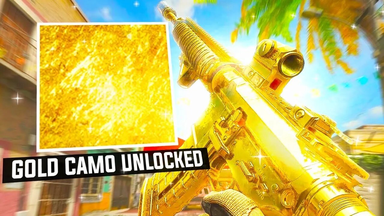 UNLOCKING NEW GOLD CAMO in MODERN WARFARE 2!! (How to Unlock Gold Camo Fast)