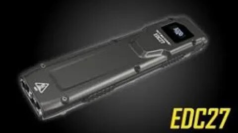 Nitecore EDC27 EDC Flashlight Review-Move over Stiletto Pro!