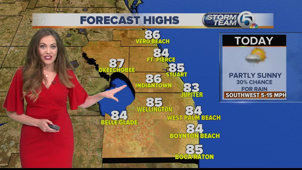 South Florida Monday morning forecast (4/8/19)