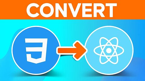 How To Convert HTML To React Js (2023)