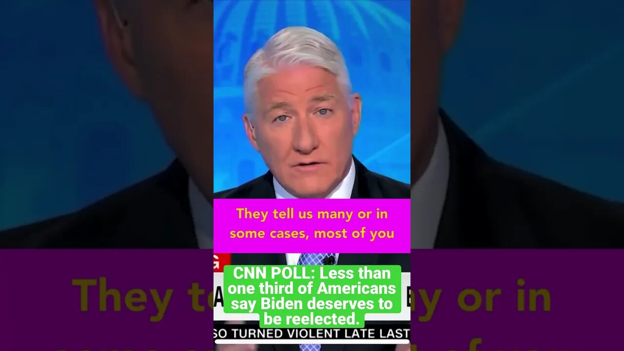 CNN poll says 1/3 want Joe Biden