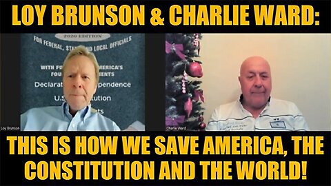 Loy Brunson & Charlie Ward: This Is How We Save America