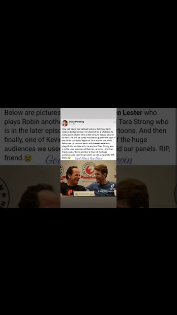 Kevin Conroy Has Passed Away 😢