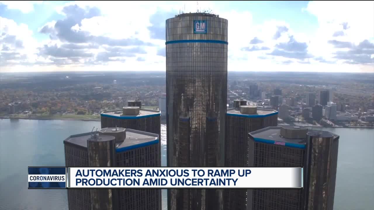 Automakers anxious to ramp up production amid uncertainty