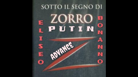 PUTIN-ZORRO ADVANCES AND LEAVES HIS MARK