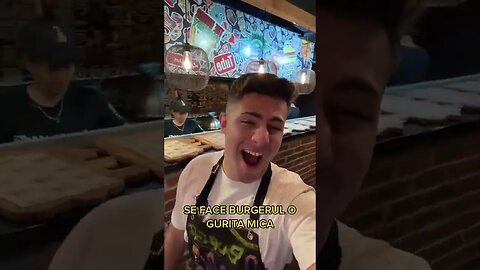 SE FACE BURGERUL O GURITA MICA #oguritamica #mancaciosul #mancare
