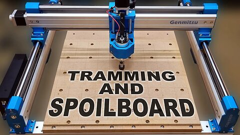 Spoilboard and tramming on the Sainsmart Genmitsu 4040 Pro