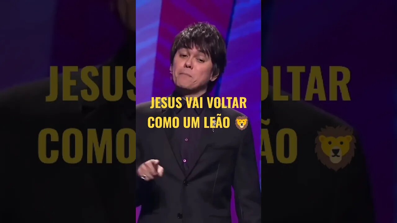 "Ele não voltará como um cordeiro, e sim como um LEÃO" #josephprince #shorts