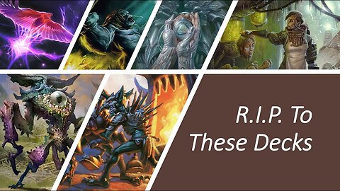 5 Modern Decks That Got Destroyed By Bans