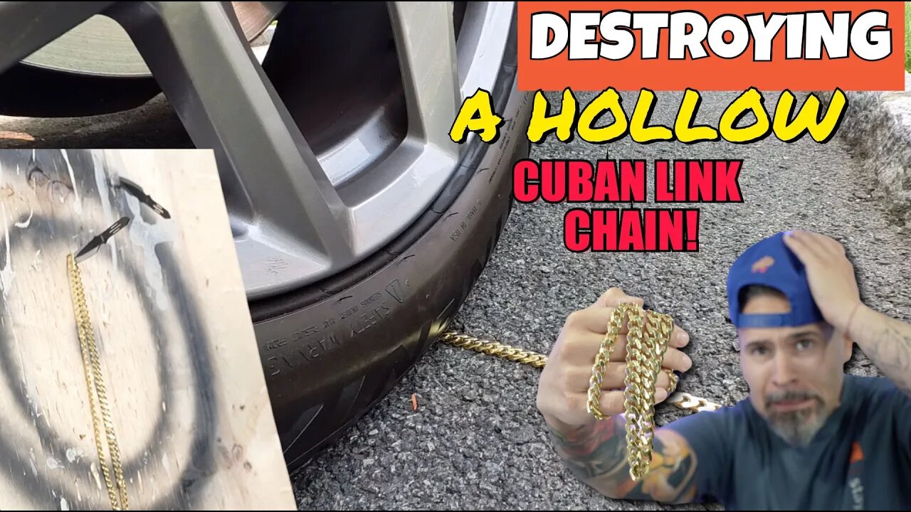 DESTROYING A HOLLOW MIAMI CUBAN LINK CHAIN!! YOU DON'T WANT TO MISS THIS