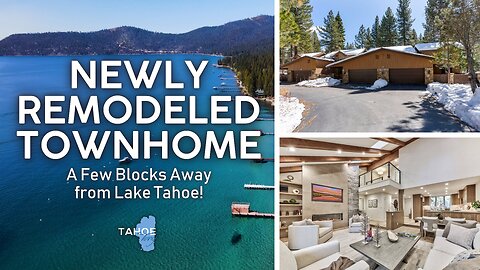 Experience LUXURY in this Newly Remodeled Home near Lake Tahoe!