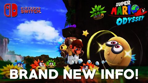 Super Mario Odyssey - E3 2017 BRAND NEW INFO! - Kingdoms, Mechanics, Characters, & More!