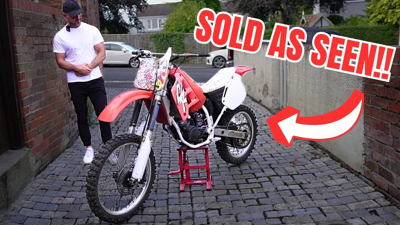 I BOUGHT THE UK'S CHEAPEST HONDA CR125