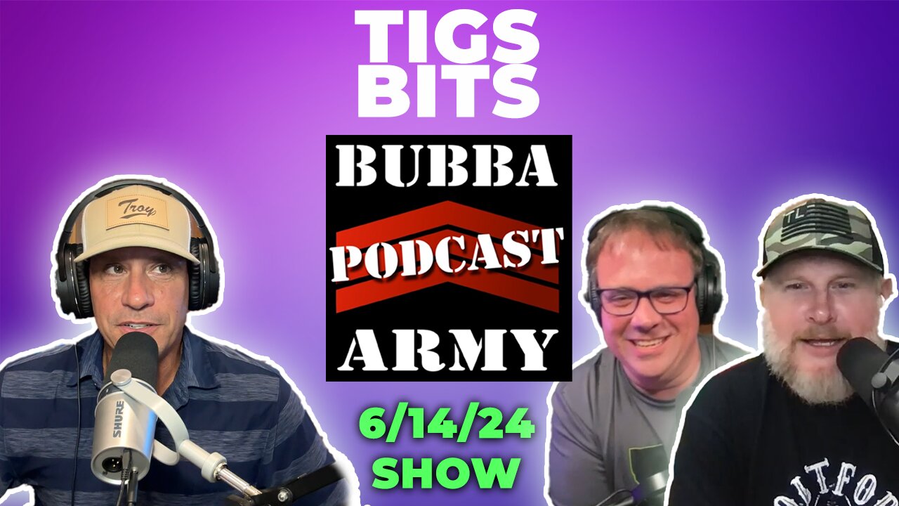 SHARKS, DRONES, VODKA AND CRAWFISH | 6/14/24 EXCLUSIVE BUBBA ARMY PODCAST