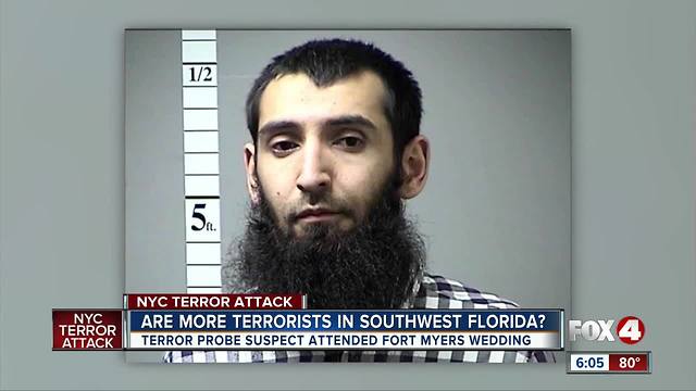 Report: NYC terror suspect attended Fort Myers wedding