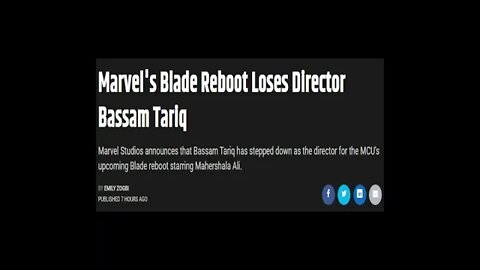 MCU Blade in serious trouble