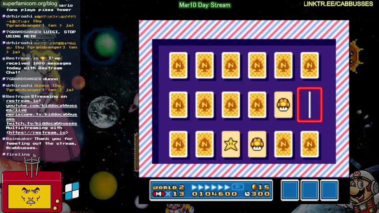 Mar10 Stream - Super Mario Bros. 3 (All-Stars)