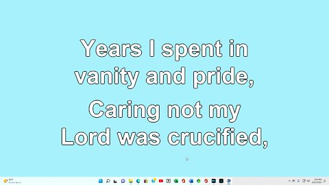 At Calvary 4 Verses