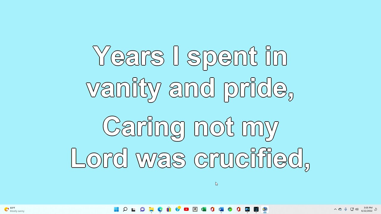 At Calvary 4 Verses