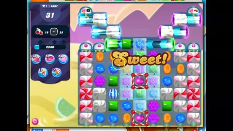 Candy Crush Level 6337 Talkthrough, 32 Moves 0 Boosters