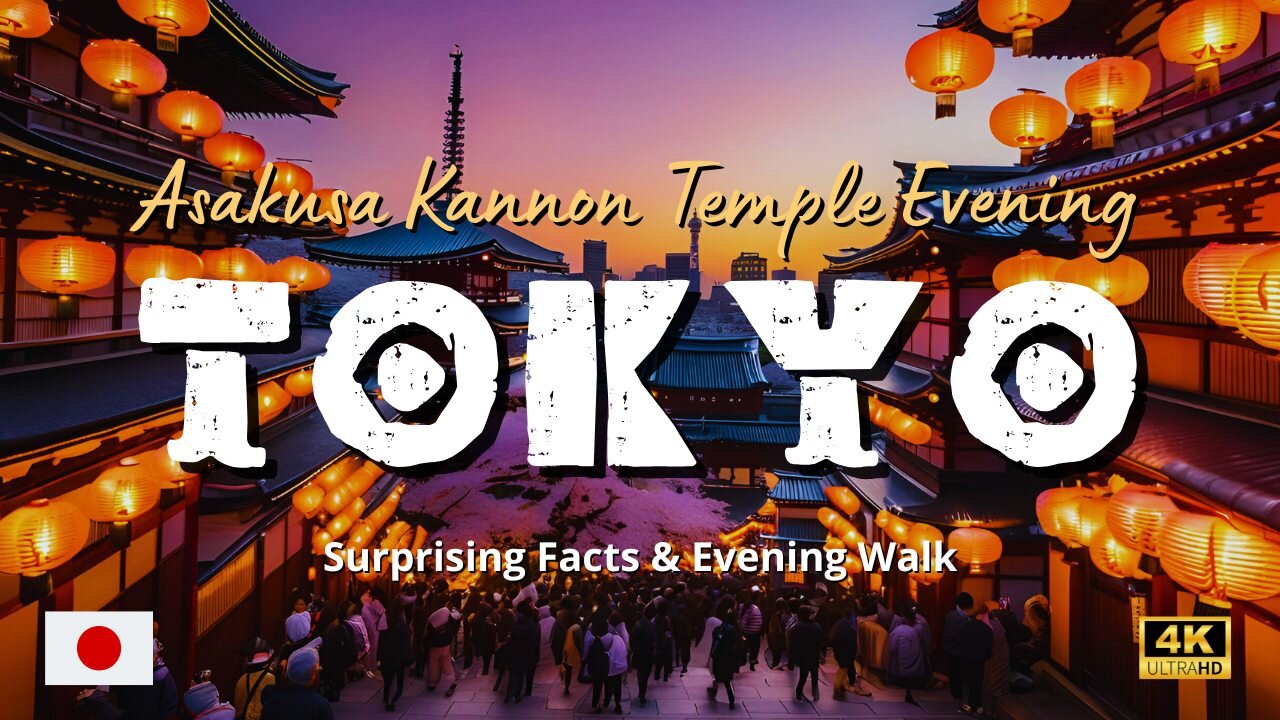 Asakusa Kannon Temple Evening Walking Tour | Rare Facts & Hidden Gems