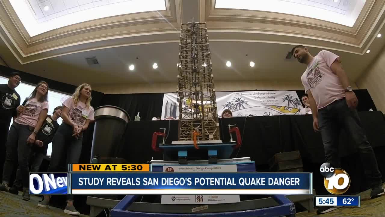 Study reveals San Diego's potential earthquake danger