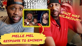 MELLE MEL RESPONSE TO EMINEM | REACTION | THIS EMINEM DISS WAS FUN KNEEEE!!!