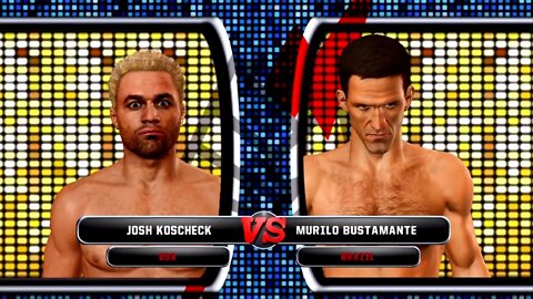 UFC Undisputed 3 Gameplay Murilo Bustamante vs Josh Koscheck (Pride)
