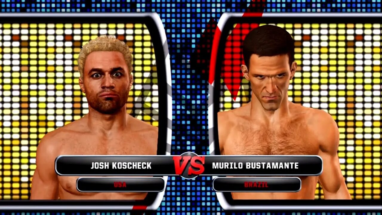 UFC Undisputed 3 Gameplay Murilo Bustamante vs Josh Koscheck (Pride)