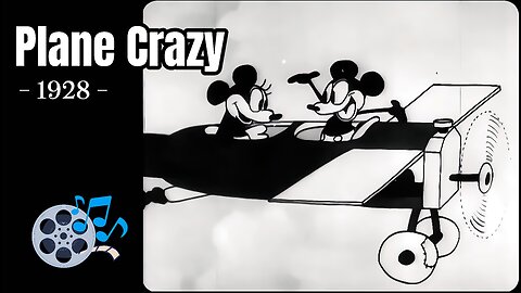 Plane Crazy - 1928 (HD) | Classic Disney Cartoon