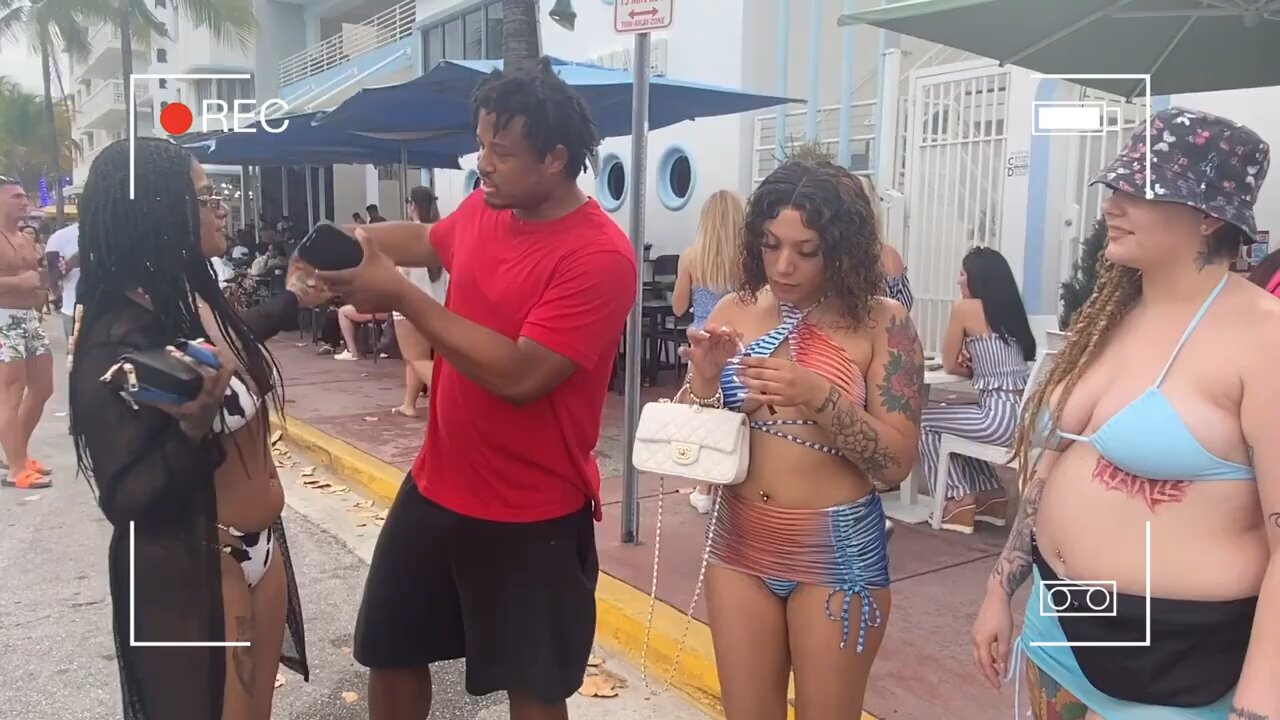 GRAB MY WOOD 🍆 OR LET ME TOUCH YOUR P###Y🍑 | MIAMI BEACH EDITION | PART 1 | PUBLIC INTERVIEW