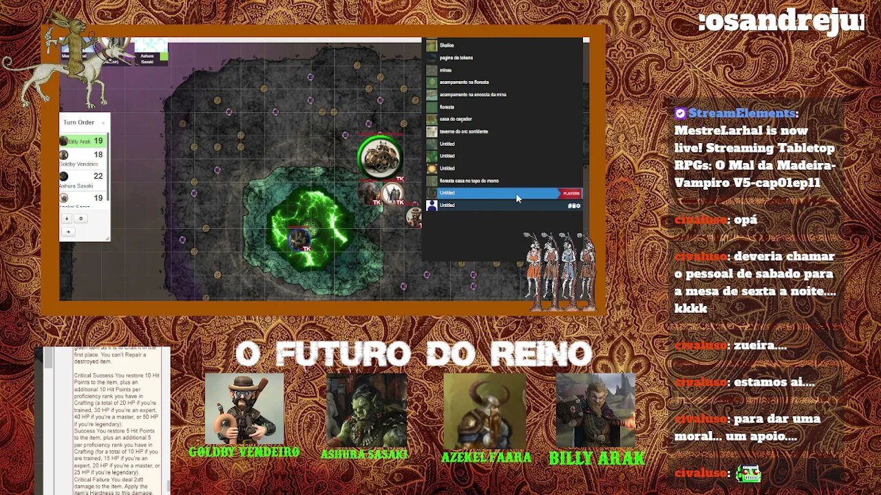 O Futuro do Reino- Pathfinder 2e- CAP02EP03