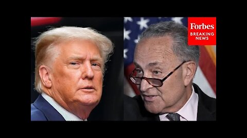 Worst President In Modern Times': Schumer Rips Trump As January 6 Anniversary Nears