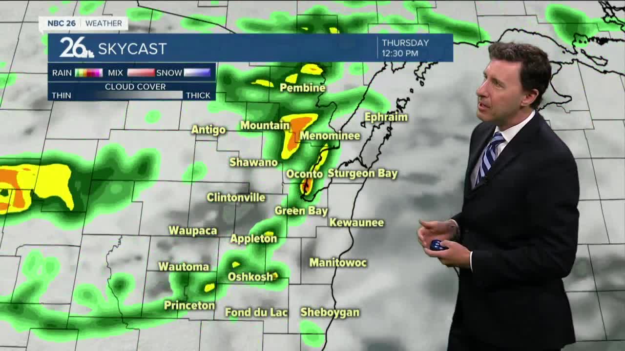 Michael Fish's NBC 26 weather forecast