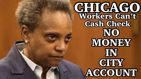 City Of Chicago BROKE???